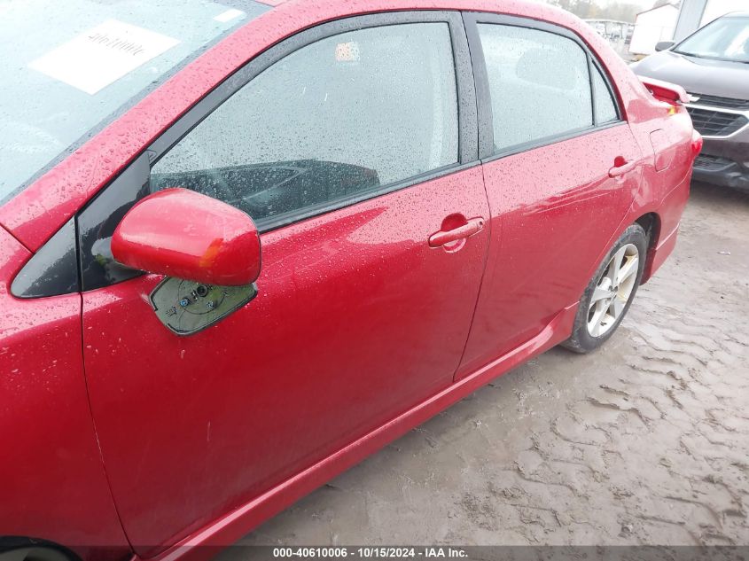 2011 Toyota Corolla S VIN: 2T1BU4EE6BC675112 Lot: 40610006