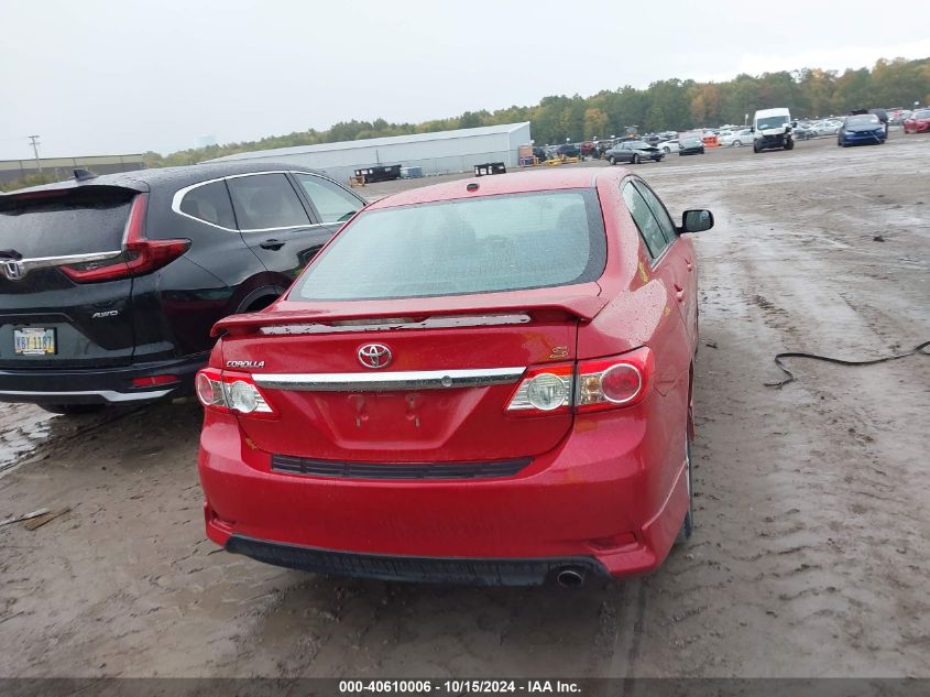 2011 Toyota Corolla S VIN: 2T1BU4EE6BC675112 Lot: 40610006