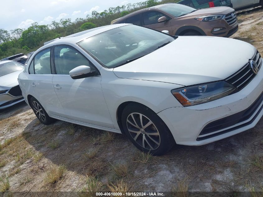 2017 Volkswagen Jetta 1.4T Se VIN: 3VWDB7AJ6HM250277 Lot: 40610009