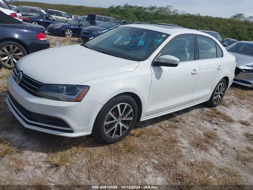 2017 Volkswagen Jetta 1.4T Se VIN: 3VWDB7AJ6HM250277 Lot: 40610009