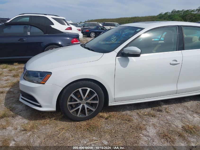 2017 Volkswagen Jetta 1.4T Se VIN: 3VWDB7AJ6HM250277 Lot: 40610009