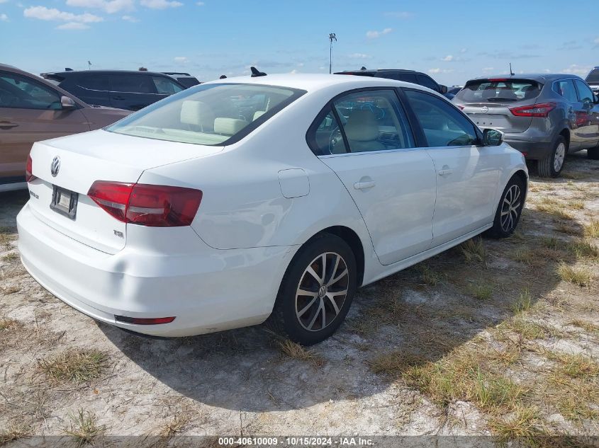 2017 Volkswagen Jetta 1.4T Se VIN: 3VWDB7AJ6HM250277 Lot: 40610009