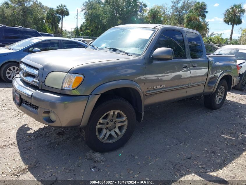 2003 Toyota Tundra Limited V8 VIN: 5TBRT38123S402920 Lot: 40610027