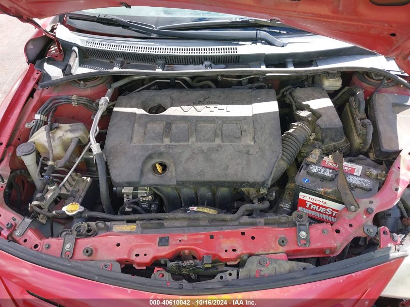 2011 Toyota Corolla Le VIN: 2T1BU4EEXBC575210 Lot: 40610042