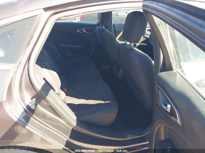 2015 Chrysler 200 Limited VIN: 1C3CCCAB0FN602211 Lot: 40610064