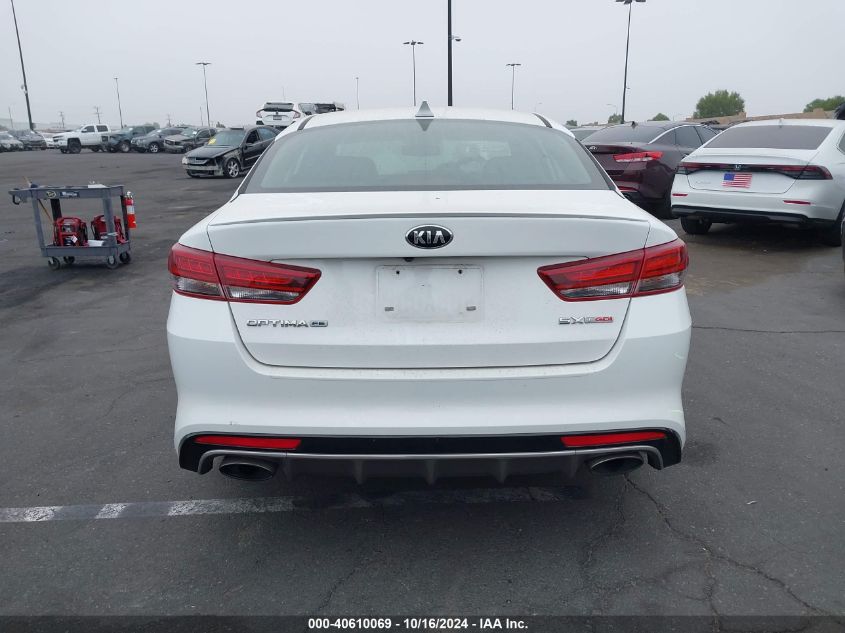 2016 Kia Optima Sx Turbo VIN: 5XXGW4L21GG064218 Lot: 40610069