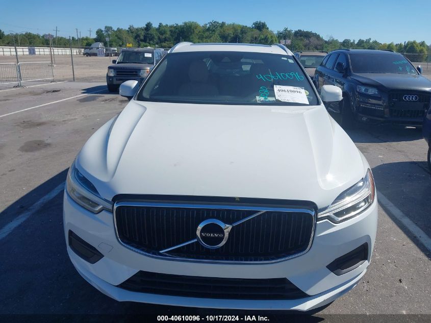 2020 Volvo Xc60 T5 Momentum VIN: YV4102RK7L1582730 Lot: 40610096