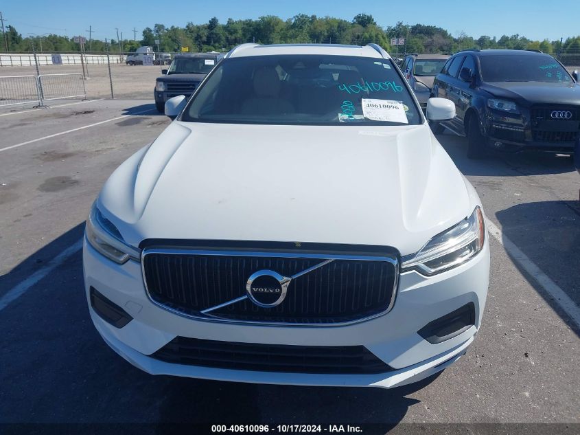 2020 Volvo Xc60 T5 Momentum VIN: YV4102RK7L1582730 Lot: 40610096