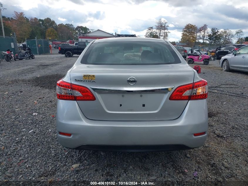 2015 Nissan Sentra S/Sv/Sr/Sl VIN: 3N1AB7AP0FY382129 Lot: 40610102