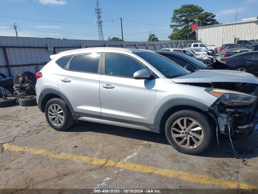 2017 Hyundai Tucson Se VIN: KM8J33A45HU296485 Lot: 40610103