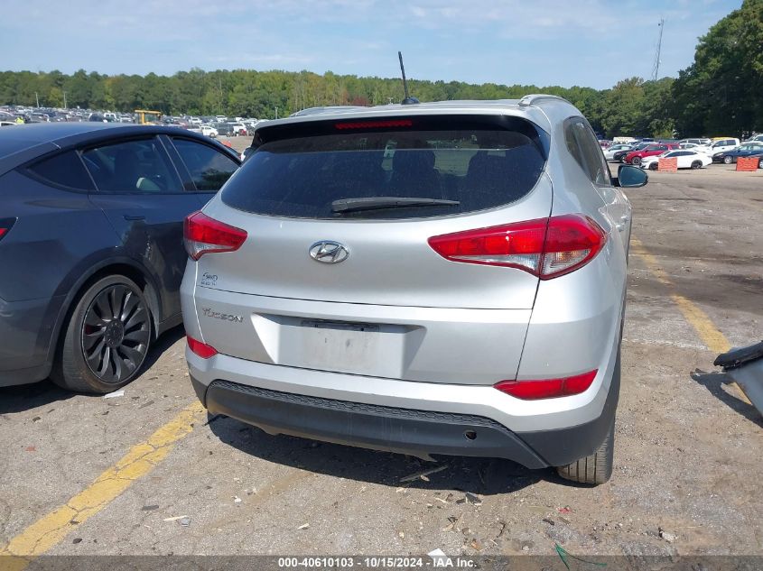 2017 Hyundai Tucson Se VIN: KM8J33A45HU296485 Lot: 40610103