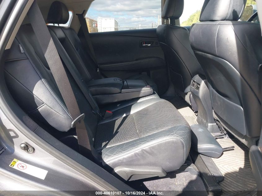 2013 Lexus Rx 450H VIN: JTJBC1BA8D2060207 Lot: 40610107