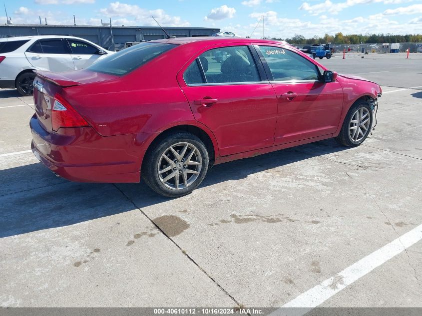 2012 Ford Fusion Sel VIN: 3FAHP0JA1CR236981 Lot: 40610112