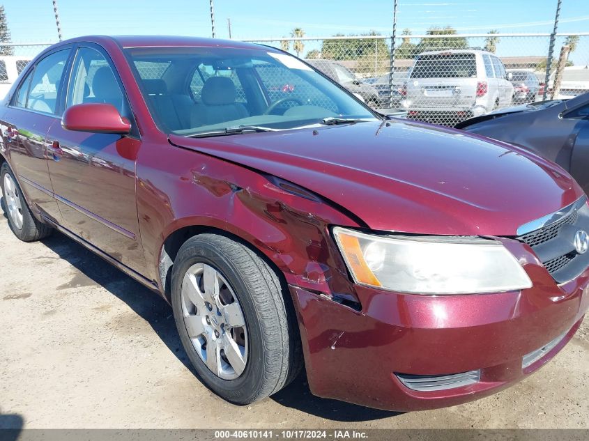 2008 Hyundai Sonata Gls V6 VIN: 5NPET46F58H314550 Lot: 40610141