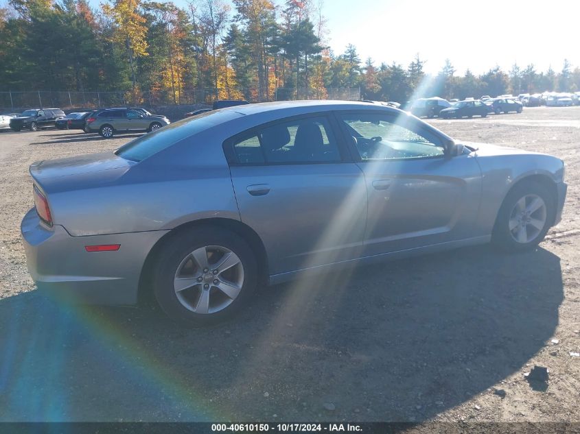 2013 Dodge Charger Se VIN: 2C3CDXBG4DH587393 Lot: 40610150