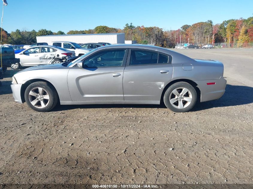 2013 Dodge Charger Se VIN: 2C3CDXBG4DH587393 Lot: 40610150