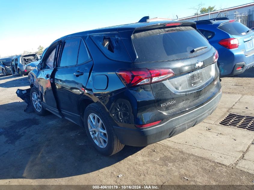 2022 Chevrolet Equinox Fwd Ls VIN: 2GNAXHEV8N6121111 Lot: 40610179