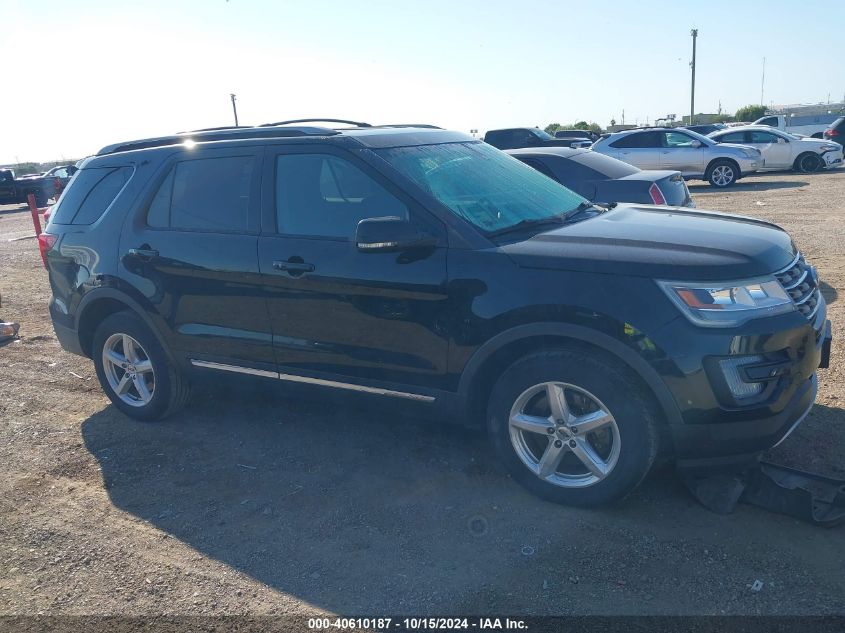 2016 Ford Explorer Xlt VIN: 1FM5K8D80GGC29256 Lot: 40610187