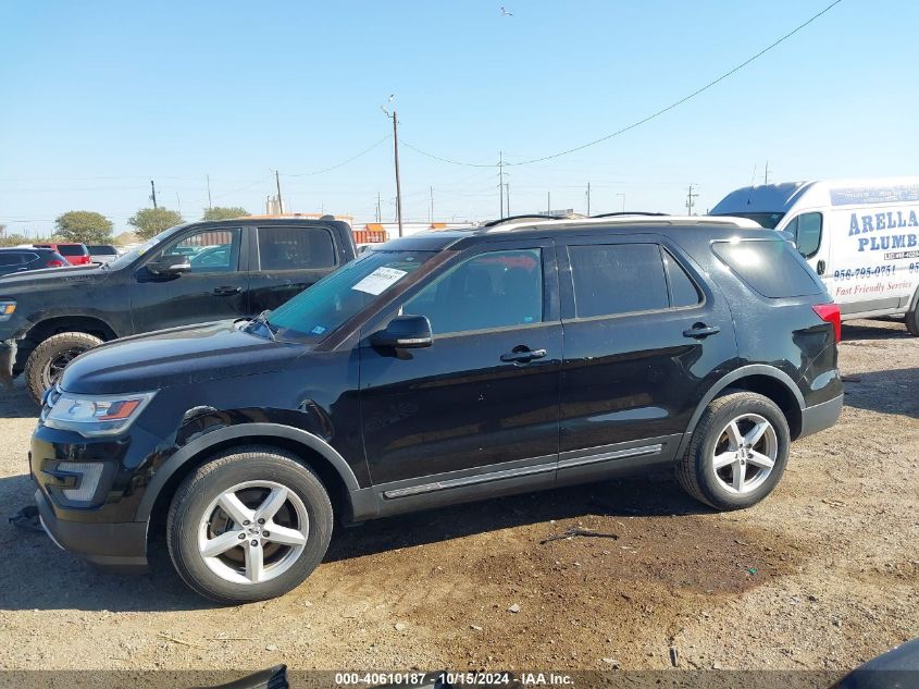 2016 Ford Explorer Xlt VIN: 1FM5K8D80GGC29256 Lot: 40610187