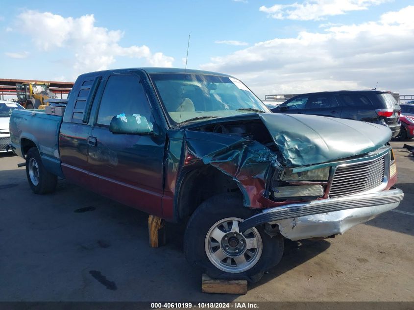 1997 GMC Sierra 1500 Sl Wideside VIN: 2GTEC19W8V1506021 Lot: 40610199