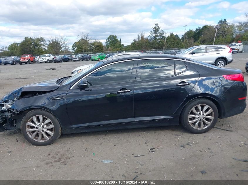 2014 Kia Optima Ex VIN: 5XXGN4A77EG346801 Lot: 40610209