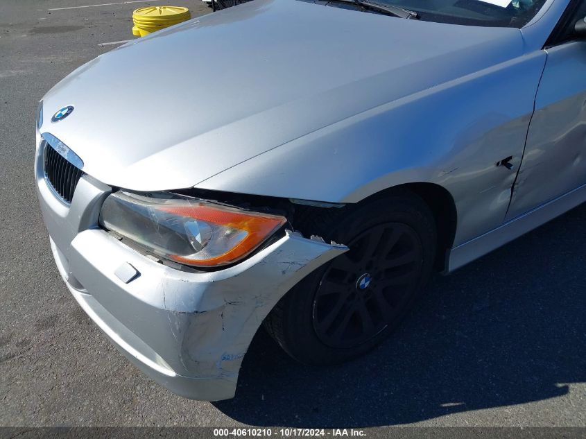 2007 BMW 328Xi Xi VIN: WBAVC93537KX52439 Lot: 40610210