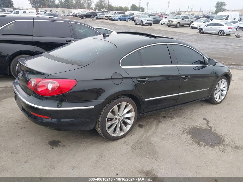 2009 Volkswagen Cc Vr6 Sport VIN: WVWEU73C29E543066 Lot: 40610213