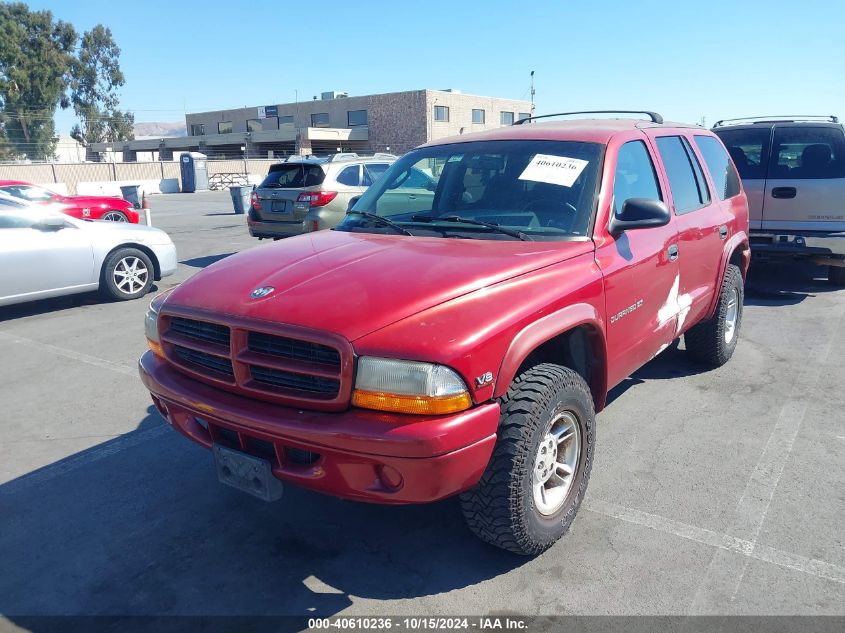 1999 Dodge Durango VIN: 1B4HS28Z3XF550258 Lot: 40610236