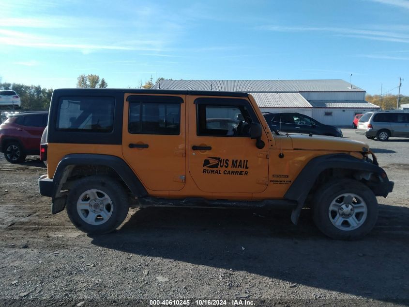 2013 Jeep Wrangler Unlimited Sport Rhd VIN: 1C4BJWKG0DL507391 Lot: 40610245