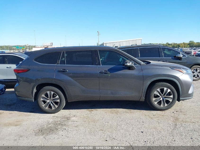 2021 Toyota Highlander Xle VIN: 5TDGZRAH9MS520522 Lot: 40610250