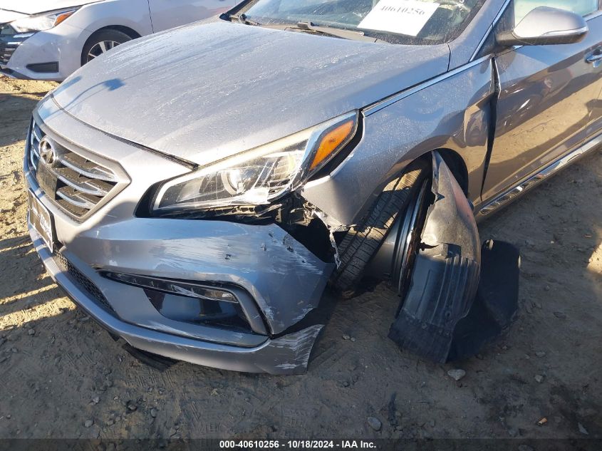 VIN 5NPE34AF2HH553173 2017 HYUNDAI SONATA LIMITED