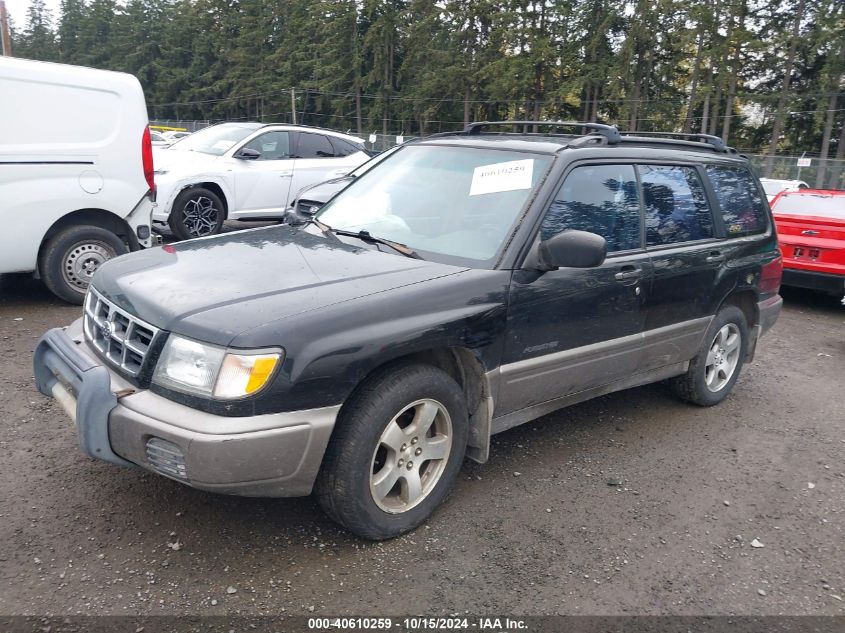 1998 Subaru Forester S VIN: JF1SF6553WH772233 Lot: 40610259