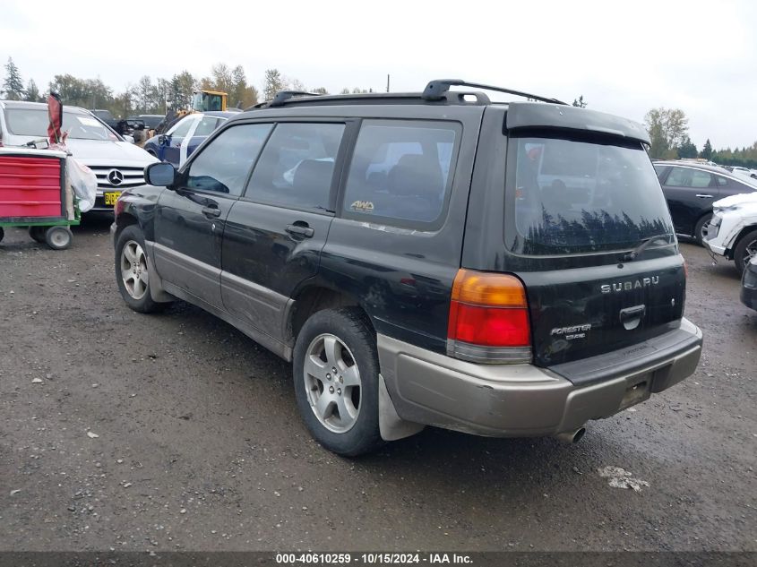 1998 Subaru Forester S VIN: JF1SF6553WH772233 Lot: 40610259