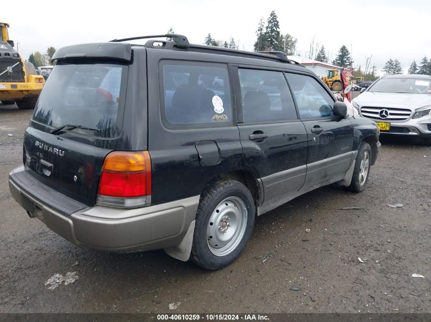 1998 Subaru Forester S VIN: JF1SF6553WH772233 Lot: 40610259