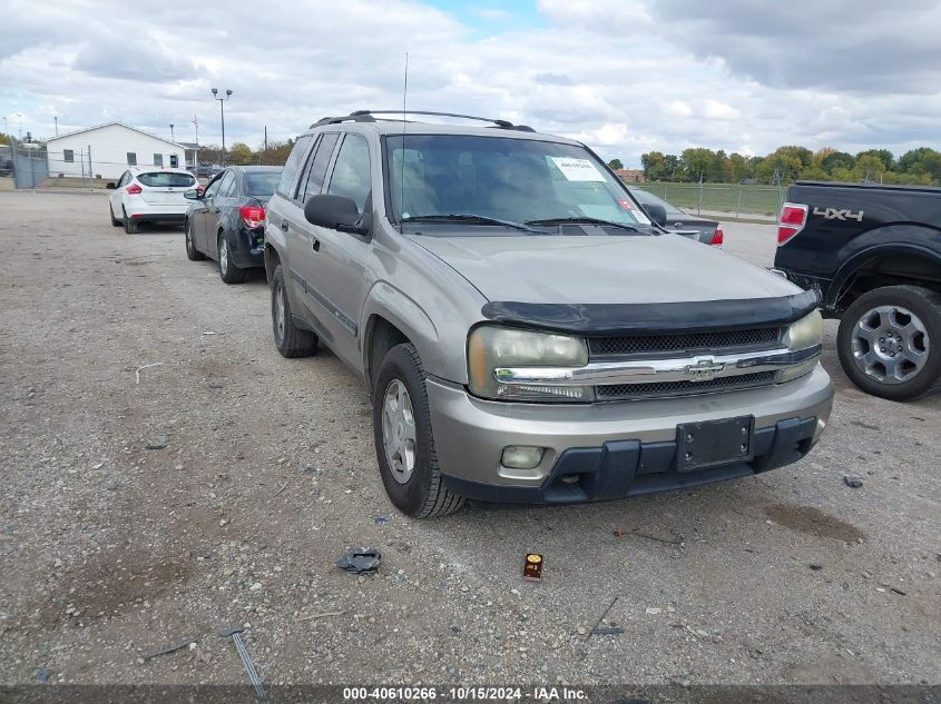 2002 Chevrolet Trailblazer Lt VIN: 1GNDT13S822460226 Lot: 40610266