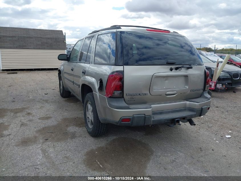 2002 Chevrolet Trailblazer Lt VIN: 1GNDT13S822460226 Lot: 40610266