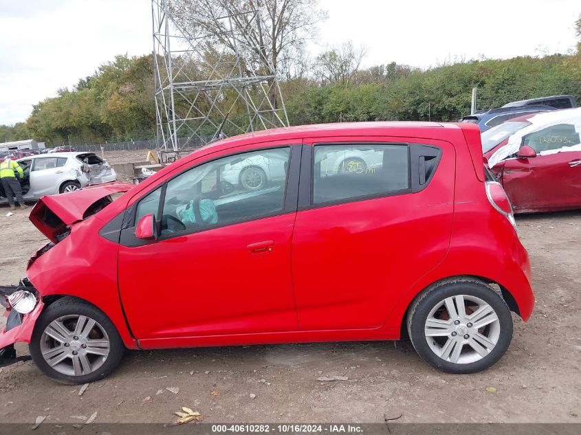 2014 Chevrolet Spark Ls Auto VIN: KL8CB6S91EC569752 Lot: 40610282