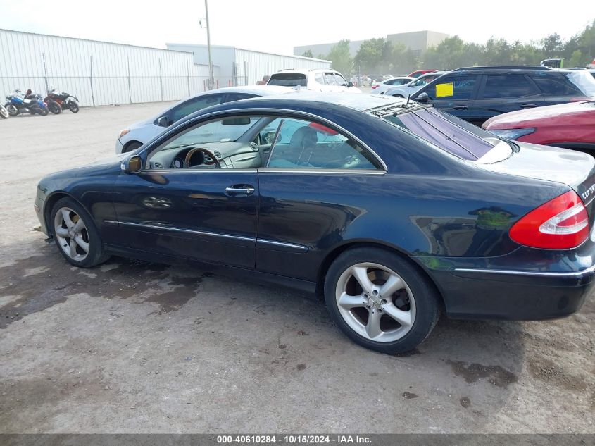 2005 Mercedes-Benz Clk 320 VIN: WDBTJ65J35F155160 Lot: 40610284