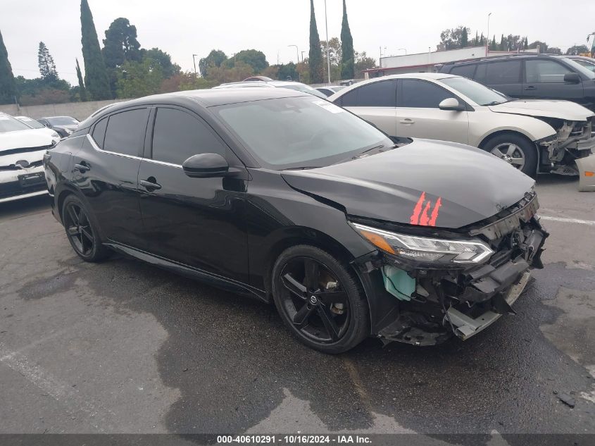 2022 Nissan Sentra Sr Xtronic Cvt VIN: 3N1AB8DV4NY299222 Lot: 40610291