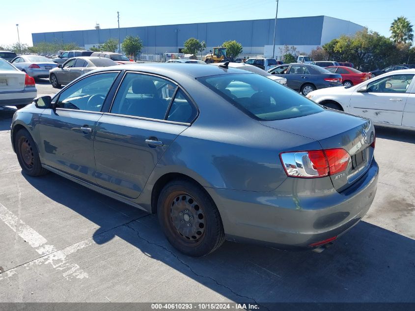 2014 Volkswagen Jetta 1.8T Se VIN: 3VWD17AJ2EM206825 Lot: 40610293