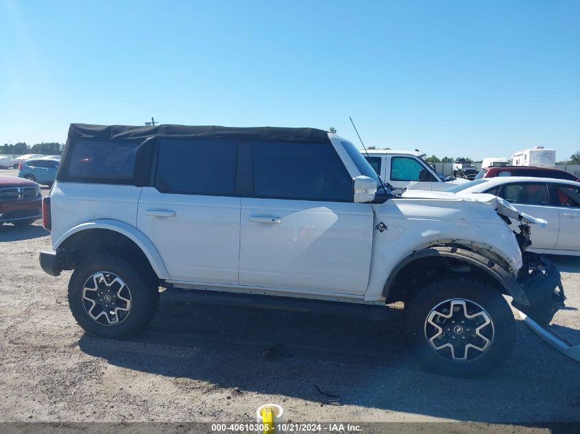 2022 Ford Bronco Big Bend/Black Diamond/Ou VIN: 1FMDE5BH8NLA99137 Lot: 40610305