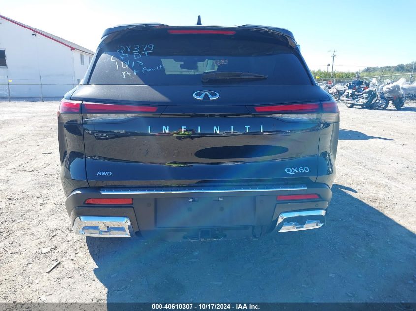 2022 Infiniti Qx60 Autograph Awd VIN: 5N1DL1HU3NC335616 Lot: 40610307