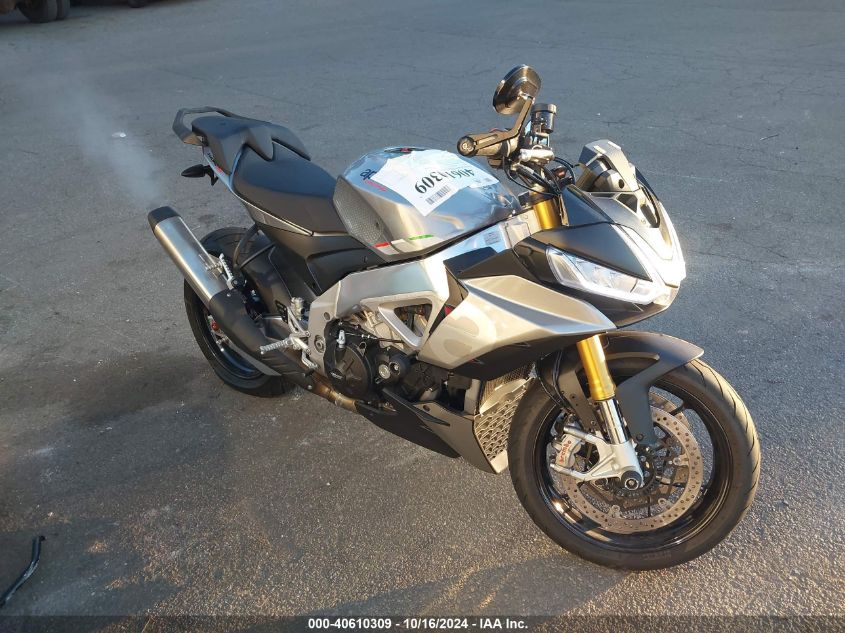 2022 Aprilia Tuono V4 1100 VIN: ZD4KZUA03NS000322 Lot: 40610309