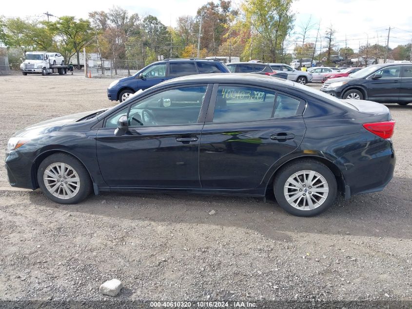 2018 Subaru Impreza 2.0I Premium VIN: 4S3GKAB64J3612654 Lot: 40610320