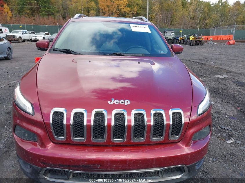 2015 Jeep Cherokee Limited VIN: 1C4PJMDS7FW586121 Lot: 40610395