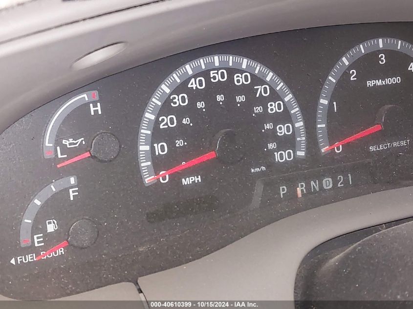 2000 Ford F-150 Work Series/Xl/Xlt VIN: 1FTZF1729YNA08325 Lot: 40610399