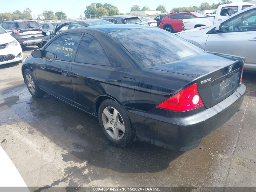 2004 Honda Civic Ex VIN: 1HGEM21974L016639 Lot: 40610427