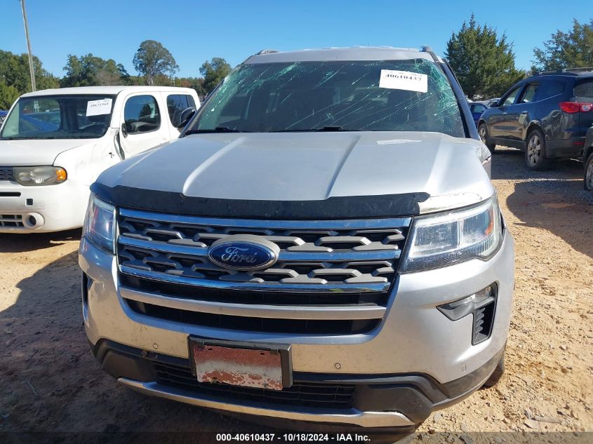 2018 Ford Explorer Xlt VIN: 1FM5K7D87JGA51556 Lot: 40610437