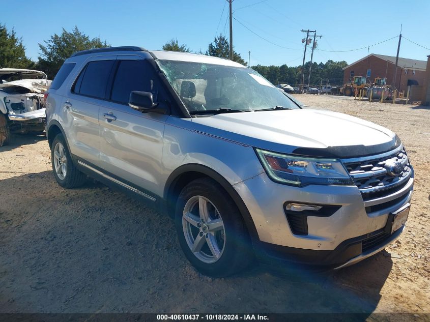 2018 Ford Explorer Xlt VIN: 1FM5K7D87JGA51556 Lot: 40610437