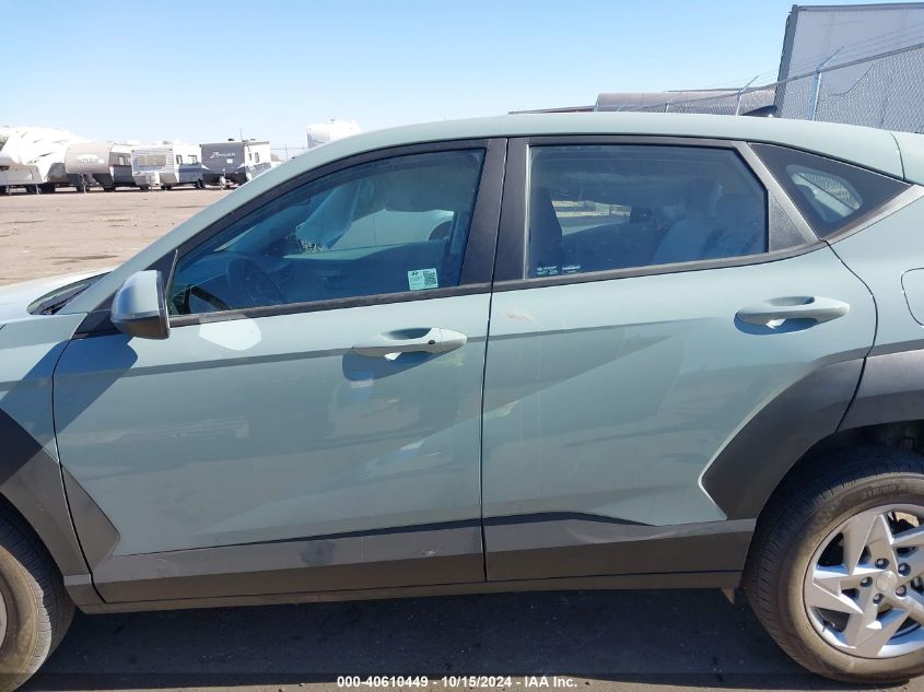 2024 Hyundai Kona Se VIN: KM8HACAB8RU125458 Lot: 40610449